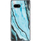 Aqua Blue Marble Ink Google Pixel 7a Skin